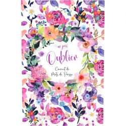 BMD FR PUBLISHING Carnet de Mots de Passe: Cahier pour garder vos identifiants et mots de passe Internet - Répertoire alphabétique - 110 pages avec des repères pour ... A5 ( Coverture florale ) (French Edition)