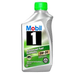 Mobil 1 96995 0W-20 Synthetic Motor Oil - 1 Quart (Pack of 6)