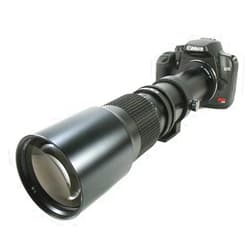 Bower 500mm BOWER MF Telephoto Lens for CANON EOS Elan, XTi, XSi, 30D, 50D