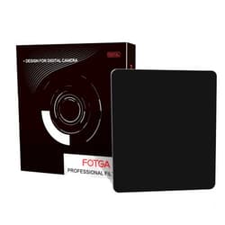 Hersmay ND1000 4x4''/100 x 100mm Square Filters Optical Glass Neutral Density Filter ND1000 Matte Box Filter Ultra Slim HD Layer Double Side MRC Coating Waterproof & Anti-Reflection Coating
