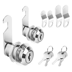 Pertinel Cam Locks Keyed Alike, 3/4