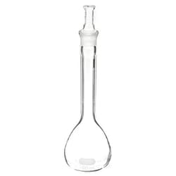 Corning Pyrex® #5640-200,200mL Class A Volumetric Flasks with Pyrex® Glass Standard Taper Stopper (Single)