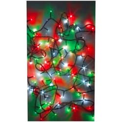 Holiday Wonderland SL100RPWGRTW Twinkle Compact LED Starry Lights, 100 Red/White/Green LED Bulbs, 17-1/2-Ft - Quantity 1