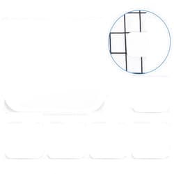 Engorgio Windproof Stop Protect Clips, Shower Curtain Clips Shower Splash Guard Curtain Clip, Self Adhesive Shower Curtain Clips Splash for Shower Liners Curtains (White, 6 Pack)