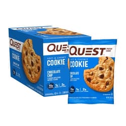 Quest Nutrition Chocolate Chip Protein Cookie; Keto Friendly; High Protein; Low Carb; 12 Count