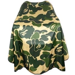 Barbohoo New Camouflage A Professional Barber Cape - Waterproof, Large (63' 56') Hairdressing Salon Cape with Snap Closures