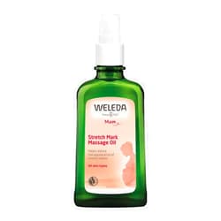Weleda Stretch Mark Pregnancy Massage Oil, 3.4 Fluid Ounce, Plant Rich Oil with Vitamin E, Sweet Almond, Jojoba and Arnica Oils