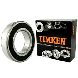 TIMKEN 2PACK TIMKEN 6006-2RS Double Rubber Seal Bearings 30x55x13mm, Pre-Lubricated and Stable Performance and Cost Effective, Deep Groove Ball Bearings