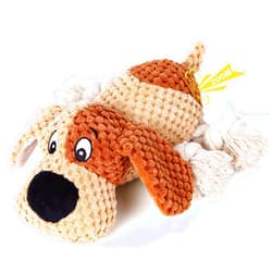 Generic Squeaky dog ​​toys for chewers, dog plush toys, interactive tug of war dog toys for large chewing dogs, dog toys with crinkle paper and squeaky