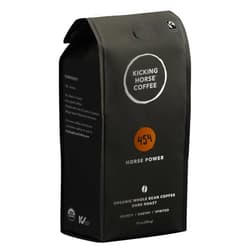 Kicking Horse Coffee, 454 Horse Power, Dark Roast, Whole Bean, 10 oz - Certified Organic, Fairtrade, Kosher Coffee