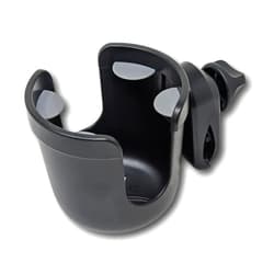 Sheer Living Wheelchair Cup Holder, Clip On for Walker, Rollator, Mobility Scooter, Power Chair Cup, Clamp Attachment