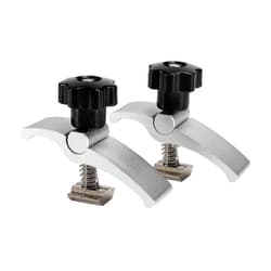 Genmitsu 2PCS T-Track Mini Hold Down Clamp Kit, CNC Router Clamp for Woodworking and Metalworking, Compatible with 3018 CNC Router Machines, 3018-PRO/ 3018-PROVer/ MX3, 6.5cm Lx 2cm Wx 5cm H