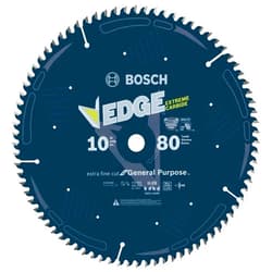 BOSCH DCB1080 10 in. 80 Tooth Edge Circular Saw Blade for Extra-Fine Finish for Melamine and Finished Plywood