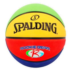 Spalding Unisex - Adult Rookie Ball, Multi Colour, 4