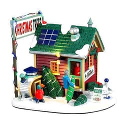 Lemax Village Collection Tiny House Tree Lot, B/O (4.5V) #25901