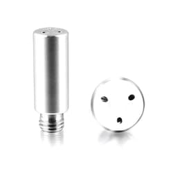 HMHAMA Coffee Maker Steam 3 Hole Nozzle 304 Stainless Steel Multiple Holes Tip Milk Foam Spout for GAGGIA CLASSIC/CLASSIC PRO Espresso Machine Steam Wand Tip Part Replacement