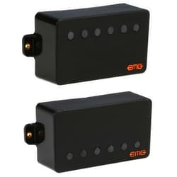 EMG 57/66 TW Dual Mode Humbucker Pickup Set, Black (7153.00)