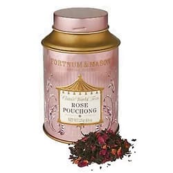 Fortnum & Mason London Fortnum and Mason British Tea, Rose Pouchong 125g Loose Tea in a Gift Tin Caddy (1 Pack).