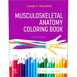 Joseph E. Muscolino DC Musculoskeletal Anatomy Coloring Book