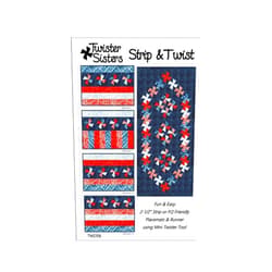 Twister Sisters Strip & Twist Pattern, None