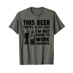Humorous Craft IPA Liquor Brewer Saying Design Funny Beer Lover Drinking Alcohol Drinker Gift For Men Women T-Shirt