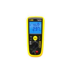 AEMC 6529 Hand-Held Megohmmeter/Multimeter 50V, 100V, 250V, 500V, 1kV, 420KΩ, V, Continuity, Alarm & Timer, PI/DAR