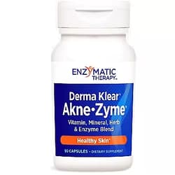 Enzymatic Therapy Derma Klear Akne Zyme, 90 Capsules