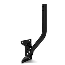 PIBIDI Adjustable Outdoor Antenna & Weather Station Mounting Pole Universal Mount Brackets - Easy Installation, Solid Structure, Weather Proof (1 1/4