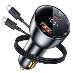 Baseus USB C Car Charger