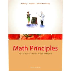 Anthony Strianese,Pamela Strianese Math Principles for Food Service Occupations