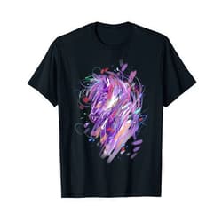 Horse Graphics by BeardedCloth Horse Shirt Women Girls Horseback Riding Horse Lover T-Shirt