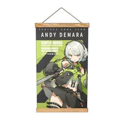 PLAYDOM Zenless Zone Zero Billy Kid VonLycaon Nicole Demara Ellen Joe Scroll canvas Scroll Painting Art Poster Decor Art Mural (Anby Demara)