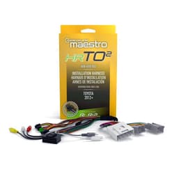 Idatalink Maestro HRN-HRR-TO2 Plug and Play Radio Replacement Harness for Compatible Toyota (2012-2020)