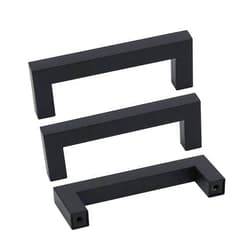 goldenwarm 10 Pack Black Cabinet Pulls 5in Drawer Pulls Modern Kitchen Cabinet Handles Black Dresser Stainless Steel Hardware