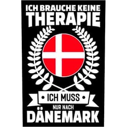 German Edition by Christin L. (Author) Ich Brauche Keine Therapie - Ich Muss Nur Nach Dänemark: Dänemark Kalender & Planer 2022 / Geschenk für Dänemark Urlaub oder Austauschjahr / lustiges ... / 156 Seiten / ca. A5 (German Edition)
