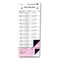 Donkey Auto Products Daily Time and Job Ticket - 10 Labels per Sheet (3-Part) (Form JT-10-PSG) (250 per Box)