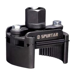 Spurtar Adjustable Oil Filter Wrench 2-3/8 to 3-1/8 inch 60-80mm Universal Oil Filter Removal Tool 1/2'' Drive Cap Style Oil Filter Tool Perfect Fits Small Medium-sized Spin-on Oil Filters, TFW30712