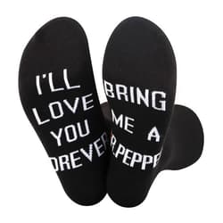 TSOTMO Drinks Novelty Socks Drinks Gift for Drinks Lovers Soda Gift Drinking Gift for Drinker