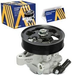 AISIN AFTERMARKET PSPH-00148 Power Steering Pump w/Pulley - Compatible with Honda Accord 2006-2007, CR-V 2002 2005-2011, Element 2006-2011, Acura RDX 2007-2012, RSX 2002-2006 - 2.0L 2.3L 2.4L