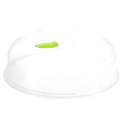 RamPro Microwave Cover for Food, Microwave Splatter Proof Plate Guard, Microwave Lid Food Cover for Microwave Oven with Steam Vents, Clear Dishwasher Safe BPA Free Plastic, 10 Inch – By RamPro