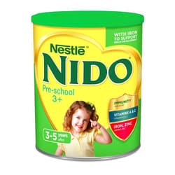 Nido Nestle Nido 3+ Toddler Powdered Milk Beverage, 1.76 Pound (Pack of 6)