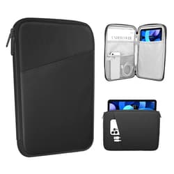 TiMOVO 8-9 Inch Tablet Sleeve Case for All-New iPad Mini 7 (A17 Pro, 2024), iPad Mini 6 (8.3-Inch, 2021), iPad Mini 5/4/3/2/1, Portable Protective Pouch Bag for iPad Mini, Black