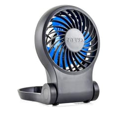 Treva 3.5 Inch Portable Desk Fan with USB Port - Small, Compact, Powerful Airflow, AC Adapter Included