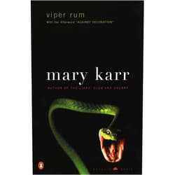 By Mary Karr (Author) Viper Rum (Penguin Poets)