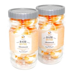 Nature's Beauty Dreamsicle Bath Bomb Gift Set Multi-Pack - Orange Blossom, Lemon Zest & Honey Nectar Scent Made w/Orange Peel Extract, Coconut Oil + Vitamin E, 17.5 oz |10 ct ea (2 Pack)