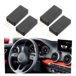 LAINLOY Car SRS Airbag Simulator Tester, 12V 2-Pin Airbag Bypass Resistor Testing Instrument, Car Airbag Inspection Tool, Auto Airbag Diagnostic Scanner Fault Finding Repair Tool for Truck SUV (4PCS)