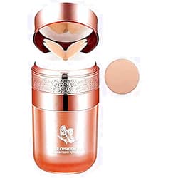 KISHAL Butterfly Cushion BB Cream,Air Cushion CC Cream,Moisturizing Concealer Makeup Base BB Liquid Foundation,Butterfly Air Cushion Powder Puff Bb Cream,Effectively Cover Skin Blemishes (Natural)