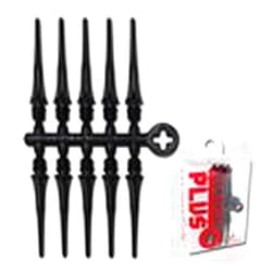9DARTOUT NineDartOut.us New!! Fit Point Plus Soft Tip Dart Tips - 50 Count