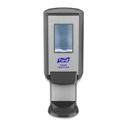 PURELL CS4 Push-Style Hand Sanitizer Dispenser, Graphite, for 1200 mL CS4 Hand Sanitizer Refills (Pack of 1) - 5124-01