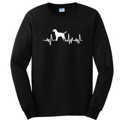 ThisWear Labrador Retriever Gifts Dog Lover Heartbeat Lab Long Sleeve T-Shirt